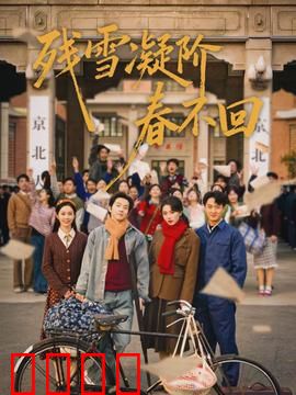 残雪凝阶春不回：雪夜孤影等归人